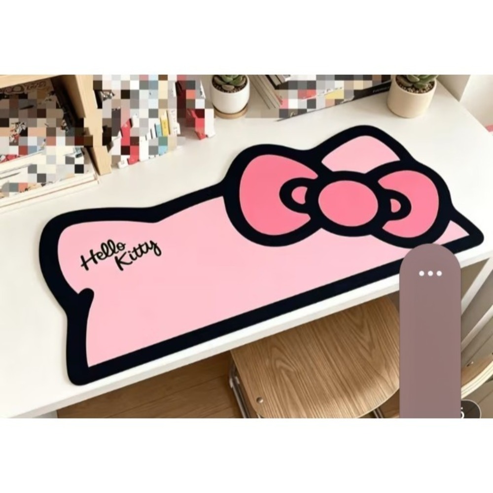 Sanrio Hello Kitty Themed Desk Mat Mouse Pad, Keyboard And Mouse Pad, Desk Mat, - Picture 4 of 5